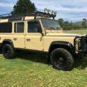 Galvenized 1990 Land Rover Defender 110