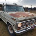 garage find 1969 Ford F-250 camper special ranger