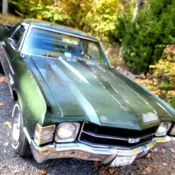 Genuine 1971 Chevrolet El Camino SS 350. cowl induction, solid car and real SS!
