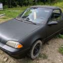 Geo Metro Convertible 5 speed 3 cylinder engine fuel miser