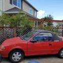 GEO METRO CONVERTIBLE LSI  TWO SEATER