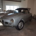 Giulietta Veloce Spyder.  Needs restoration.