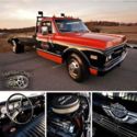 GMC C30 Tow Truck Car Hauler Wedge Ramp Truck Pickup C10 3100 Hot Rat Street Rod