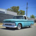 GMC SHORT BED FLEETSIDE RAT HOT ROD CUSTOM PICKUP TRUCK PATINA 60 61 63 64 65 66