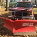 GMC Sierra 3500 4x4 with BOSS V PLOW