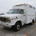 GMC Vandura 3500 Utility Box Truck Enclosed Service Box Gas 4.3L V6 bidadoo