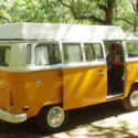 Gold 1977 Penthouse Pop Top Classic Volkswagen VW Bus Camper NO RESERVE!