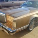 Gold 1979 Lincoln Continental MarkV