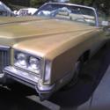 Gold with white top, condition poor to fair, Cadillac Eldorado convertible 1972