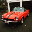 Good condition Fiat 1800, no rust, newer top, great driver
