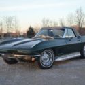 Good wood Green/ Green, Matching Numbers 327/350hp 4 Speed, Power Windows