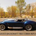 GORGEOUS BACKDRAFT 1965 FORD SHELBY COBRA REPLICA 408 STROKER - ONLY 6641 MILES