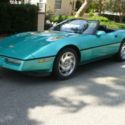 Gorgeous California Rust Free Chevy Corvette Conv  Rare Aquamarine 82k Miles