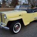 GORGEOUS EXTREMELY RARE 1949 WILLYS VJ-2 JEEPSTER PHAETON CONVERTIBLE NICE !!