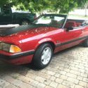 GORGEOUS FOX BODY 1988 FORD MUSTANG LX 5.0 CONVERTIBLE, ALL STOCK, NO RESERVE!