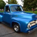 GORGEOUS FRAME OFF RESTORED 1955 FORD F-100 CUSTOM PICKUP 351 V8 P/S, P/B NICE!!