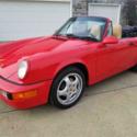 Gorgeous Guards Red Porsche 964 Cabriolet 5SP With Tons of Documentation XMAS!!