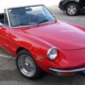 Gorgeous Red Alfa 2000 Spider Veloce Convertible