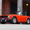 Gorgeous TR6, ready for the fall roads!