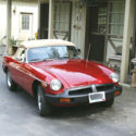 Grandma's little red MGB