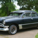 GRANDPAWS 1950 FORD 2 DOOR SEDAN PROJECT-LED SLED RATROD FLATHEAD SKIRTS VISOR
