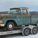 GRANDPAWS/BARNFOUND 1 OWNER 1963 CHEVROLET C10 SWB WIDEBED PICKUP TRUCK PROJECT