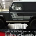 Gray 1987 Land Rover Defender  SUV 2.5L 4 Cylinder Diesel 5 Speed Manual Availab