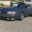 gray Ford Mustang with 2000 Miles available now!