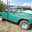 Great Patina&#039;d 1964 international 1200 4x4 truck
