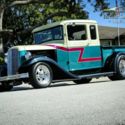 Green (Dark) Ford Pickup with 3501 Miles available now!