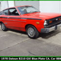 GROOVY 1978 DATSUN B210 GX 4 SPEED! BLUE PLATE CALIFORNIA CLASSIC! 88K MILES!