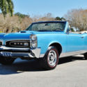 GTO CONVERTIBLE: NUMBERS MATCHING, PHS DOCUMENTED SHOW CAR!  400 V8 WITH 4 SPEED