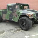 H1 HUMMER, 1984 MILITARY HUMVEE,2 DOOR ALL WHEEL DRIVE PICKUP CONVERTIBLE