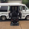 HANDICAP 94 CHEVY MEDICAL VAN SIDE LIFT With WHEELCHAIR PERMOBIL M300H G20 SPORT