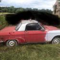 Hard Top Convertible Car Peugot 204 -1968