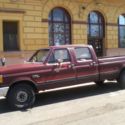 Has Fifth Wheel Tow Mounted. Red with red interior. 4 Door. 460 V-8 Engine.