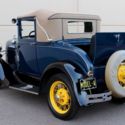 Henry Ford Model A Sports Coupe Antique Oldtimer Vinyl Rumble Seat Barn Find