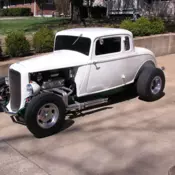 High Boy Hot Rod Street Rod Custom Coupe Ford Chevy Dodge 5 Window