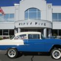 High End build Gasser 671 supercharged 355 5 speed hotrod New street car slicks