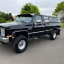 High Sierra Classic 2500 4x4  1987 GMC SIERRA CLASSIC 3/4 Ton 4x4 Black 2 Owner