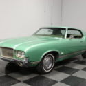 HIGHLY ORIGINAL PALM GREEN COUPE, ROCKET 350, AUTO, DUALS, A/C, PS, PB, TILT!!