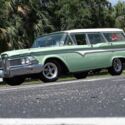 Holley Sniper EFI! New upholstery. Great color combination. Rare Edsel Wagon!