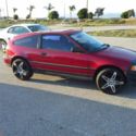 Honda CRX (1989) DX (Red) Low Mileage