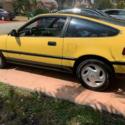 HONDA CRX Si Barbados Yellow Rare With B16A3 DOHC SWAP Must See! Y49 CR-X ED9