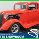 HOT ROD CRUISER MOPAR 5 WINDOW COUPE LOWERED TORQUE THRUST BLACK INTERIOR 1933
