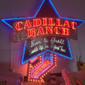 Huge, One of a Kind Cadillac Ranch Neon Sign - Double Sided - Cost $45K New!!!