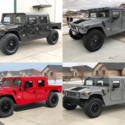 Humvee HMMWV M998 ON-road Utah title HMC4 - Lithium Grey w Black Soft Top