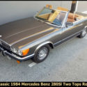 IMMACULATE 1984 MERCEDES BENZ 280SL 2 TOPS ROADSTER! 99,9% RUST-FREE CALIF. R107