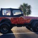 Immaculate Flame Red 1991 Jeep Wrangler YJ 4.0L 5spd