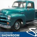 Inline 6 Manual Column Shift Classic Vintage Collector Truck Green Stepside
